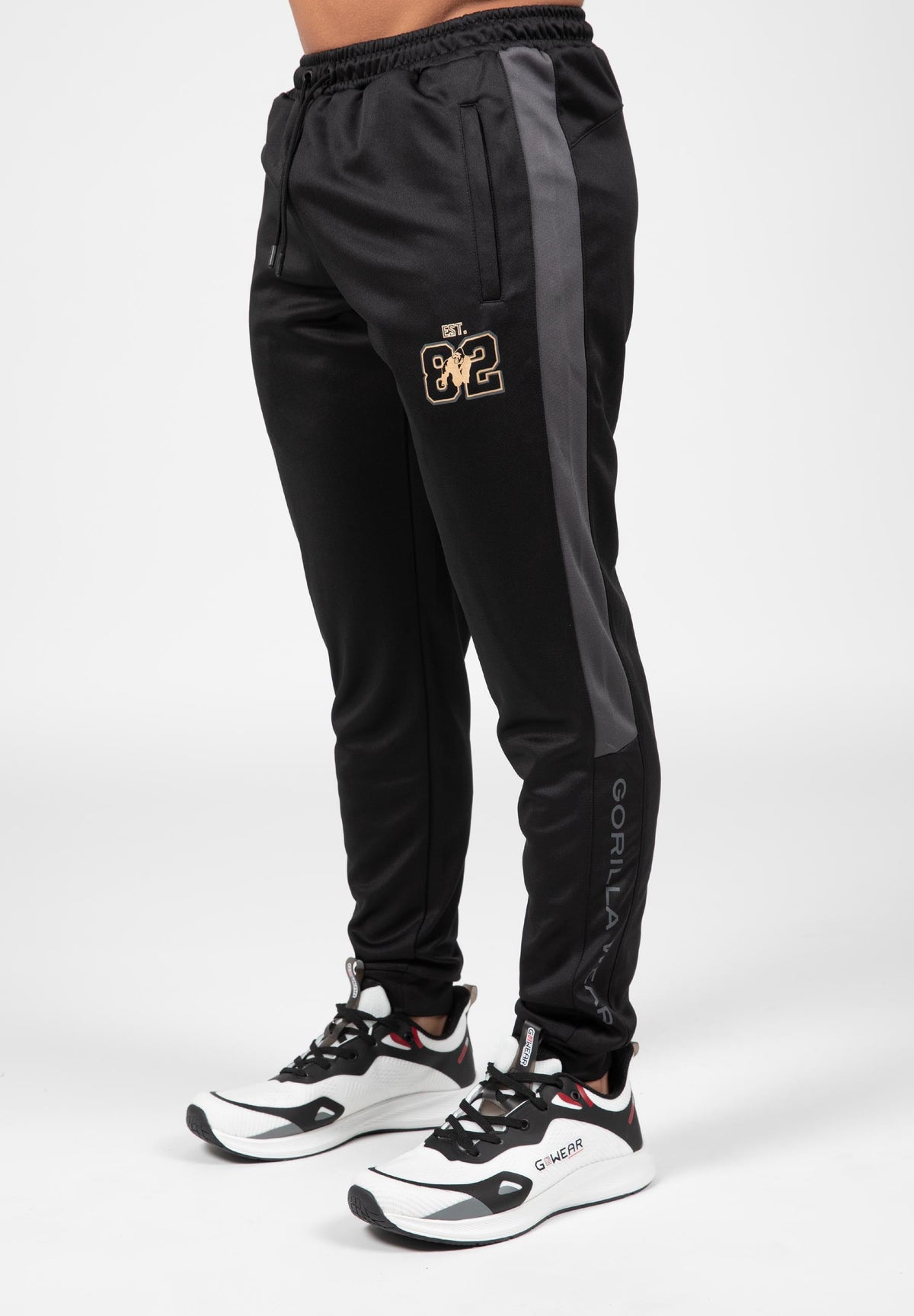 Gorilla Wear Devon Trainingsbroek - Zwart/Grijs - Hoofdafbeelding
