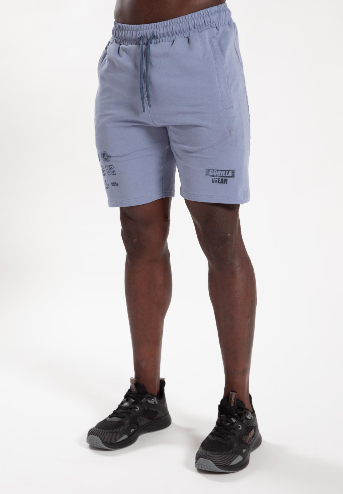 Gorilla Wear Lopez Shorts - Stonewash Blauw - Hoofdafbeelding