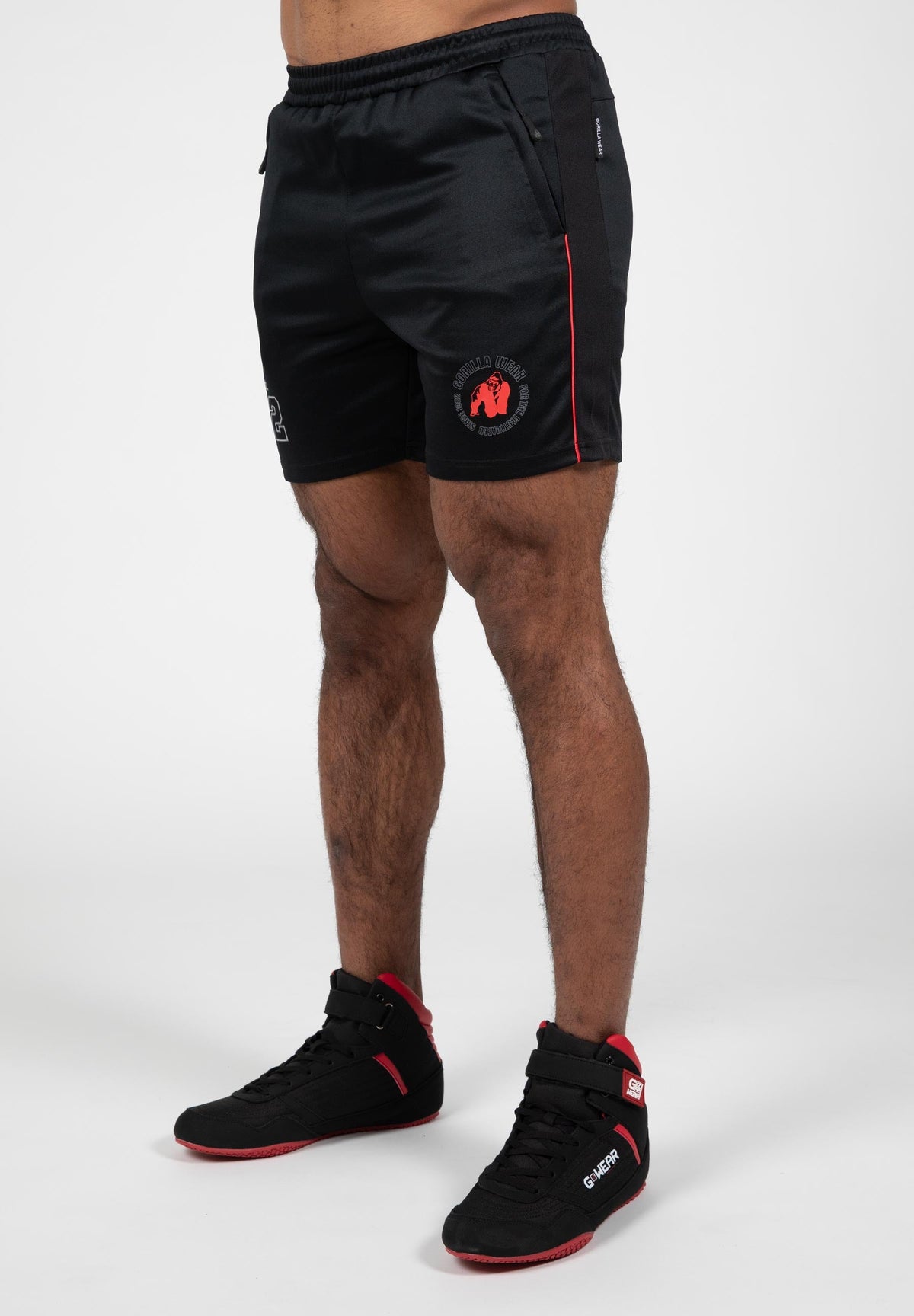 Gorilla Wear Broxton Shorts - Zwart - Hoofdafbeelding