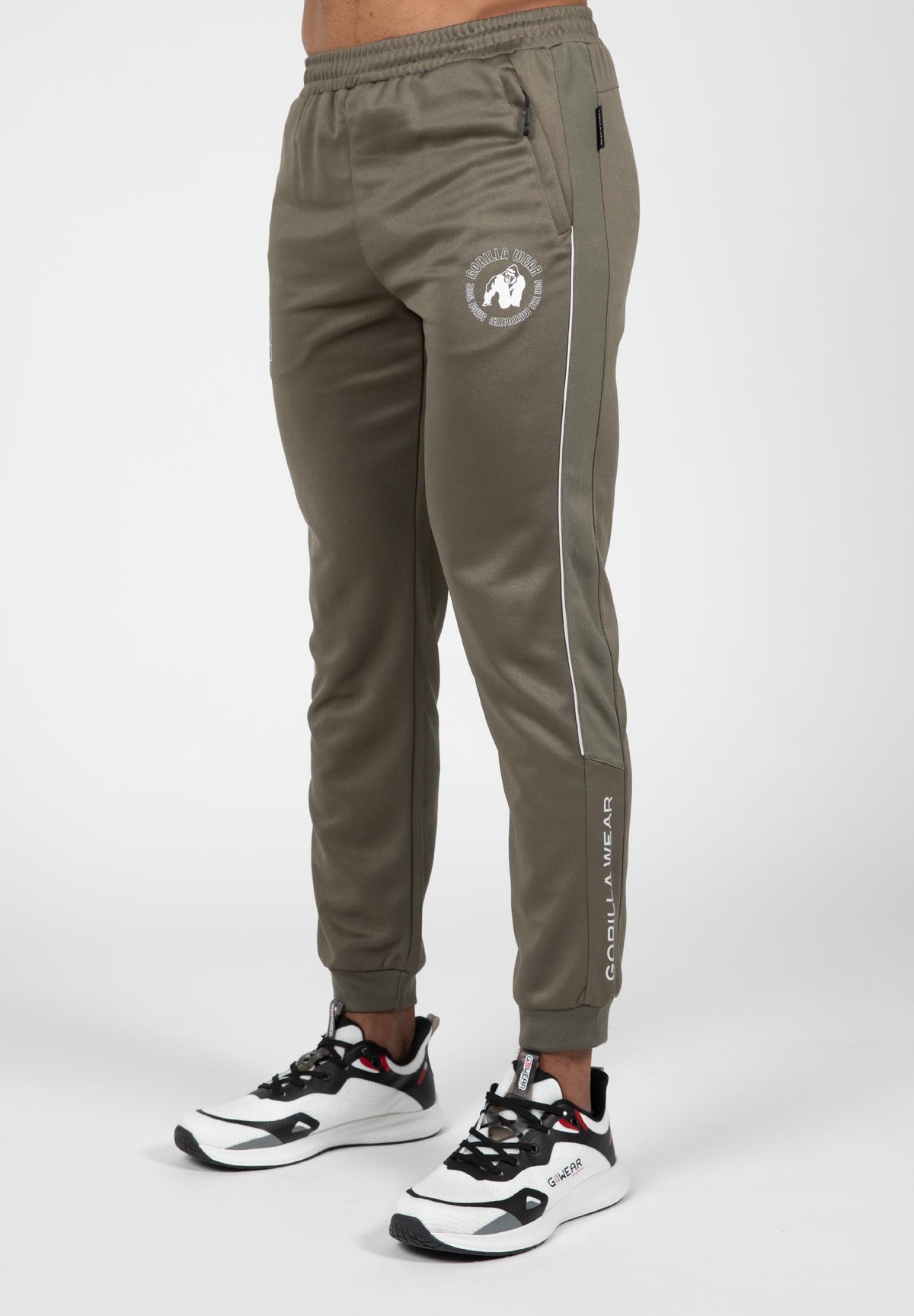 Gorilla Wear Broxton Trainingsbroek - Legergroen - Hoofdafbeelding