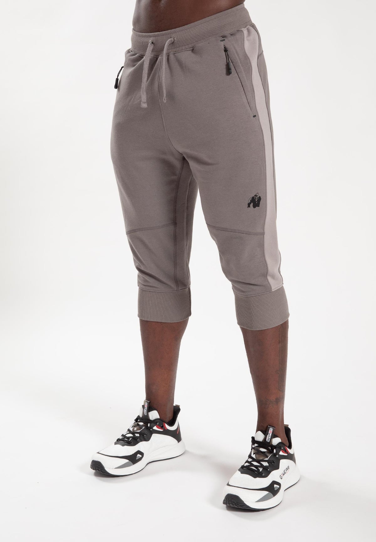Gorilla Wear Thompson 3/4 Joggingbroek - Grijs - Hoofdafbeelding