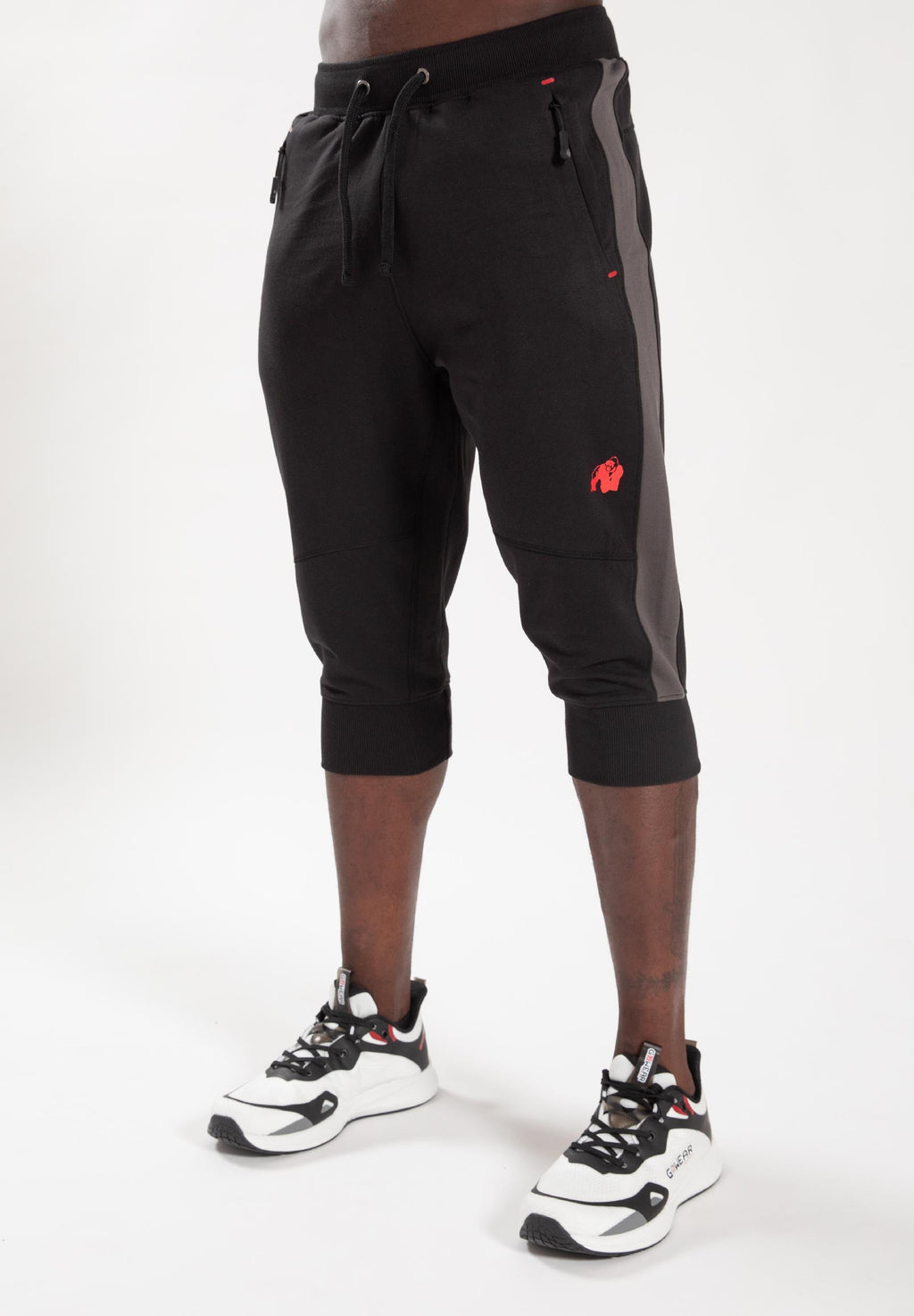 Gorilla Wear Thompson 3/4 Joggingbroek - Zwart - Hoofdafbeelding