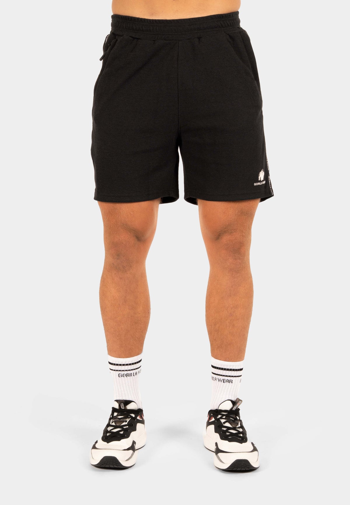 Gorilla Wear Harvey Shorts - Zwart - Hoofdafbeelding