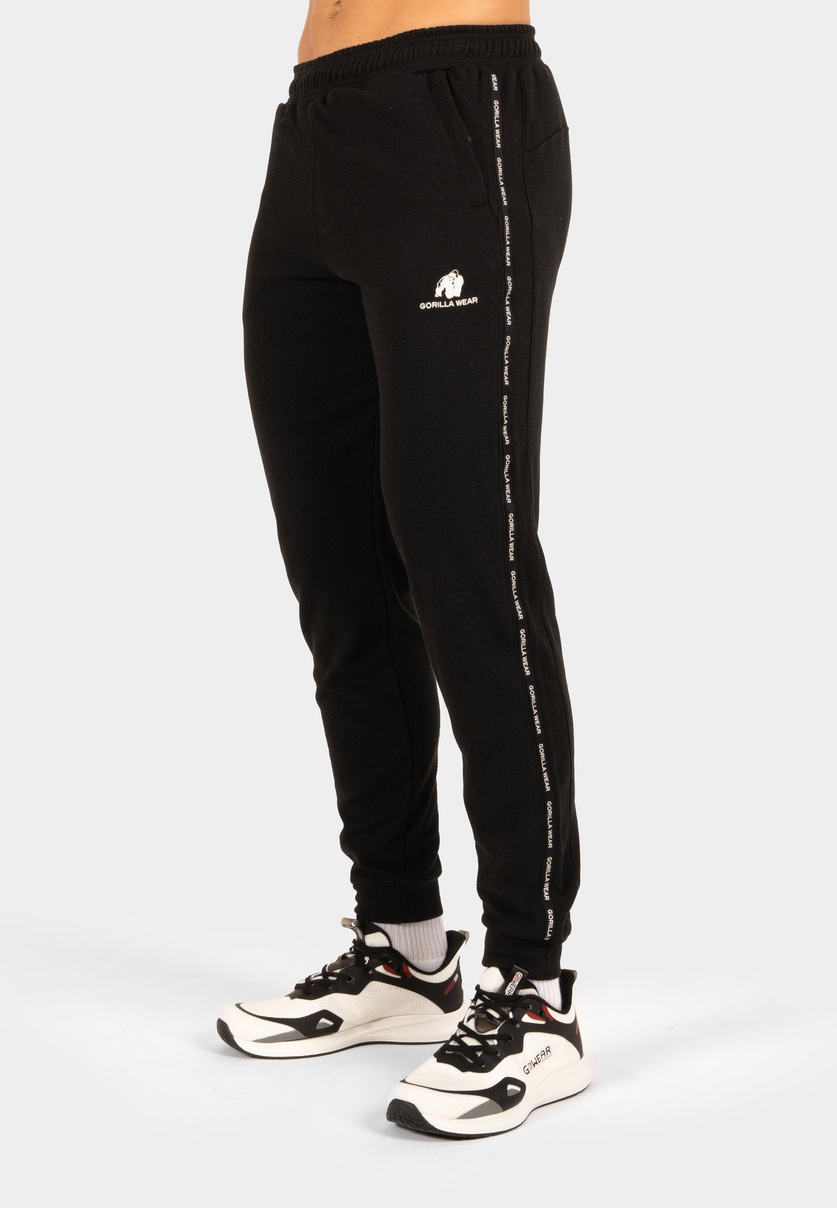 Gorilla Wear Harvey Trainingsbroek - Zwart - Hoofdafbeelding