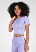 Gorilla Wear Selah Seamless Crop Top - Lila - Hoofdafbeelding