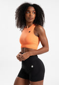 Gorilla Wear Olivia Seamless Crop Top - Perzik - Hoofdafbeelding