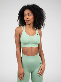 Gorilla Wear Whitney Seamless Sportbeha - Groen - Hoofdafbeelding