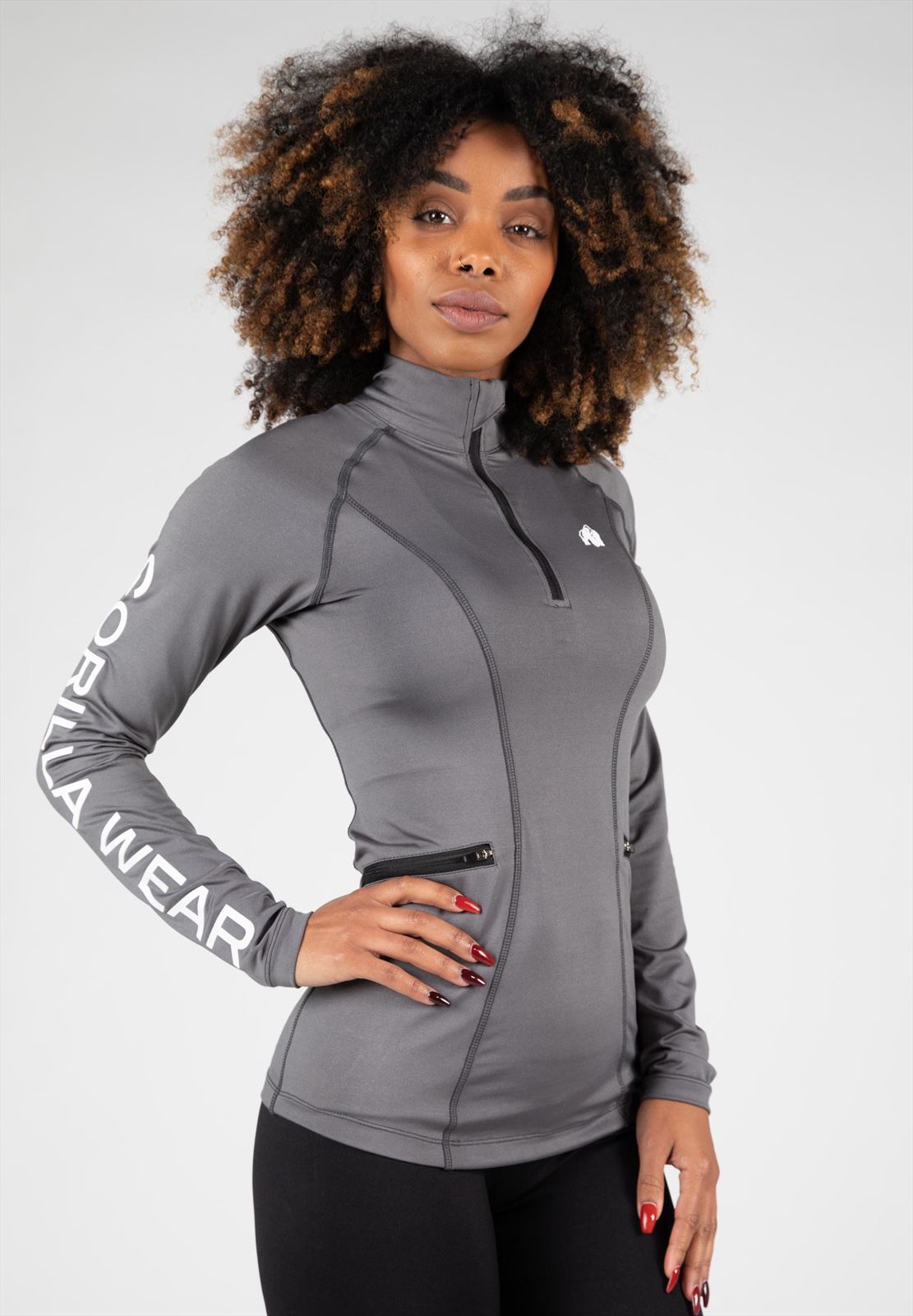 Gorilla Wear Peyton Longsleeve - Grijs - Hoofdafbeelding