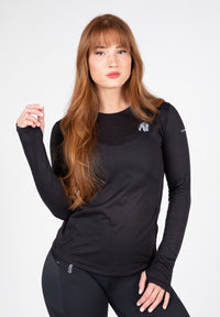 Gorilla Wear Raleigh Longsleeve - Zwart - Hoofdafbeelding