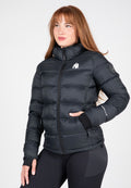 Gorilla Wear Rachel Puffer Jas - Zwart - Hoofdafbeelding