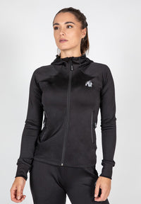 Gorilla Wear Halsey Trainingsjas - Zwart - Hoofdafbeelding