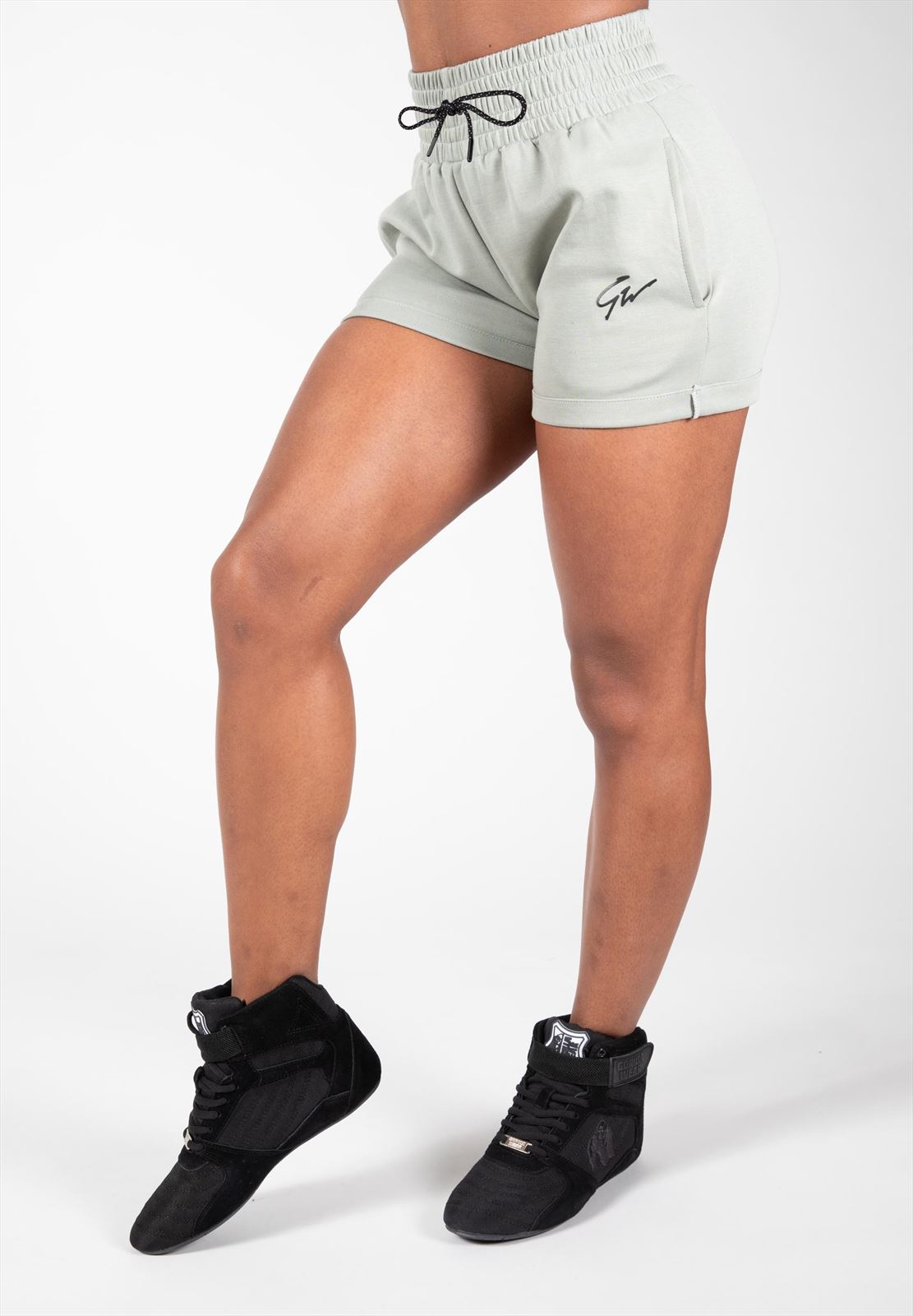 Gorilla Wear Pixley Sweatshorts - Lichtgroen - Hoofdafbeelding