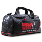 Gorilla Wear Jerome Sporttas - Zwart/Rood - Hoofdafbeelding
