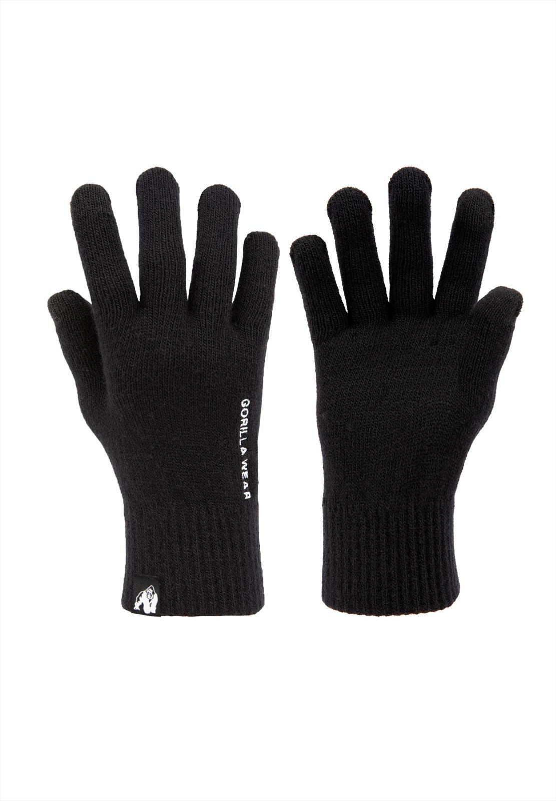 Gorilla Wear Waco Gebreide Handschoenen Zwart - Hoofdafbeelding