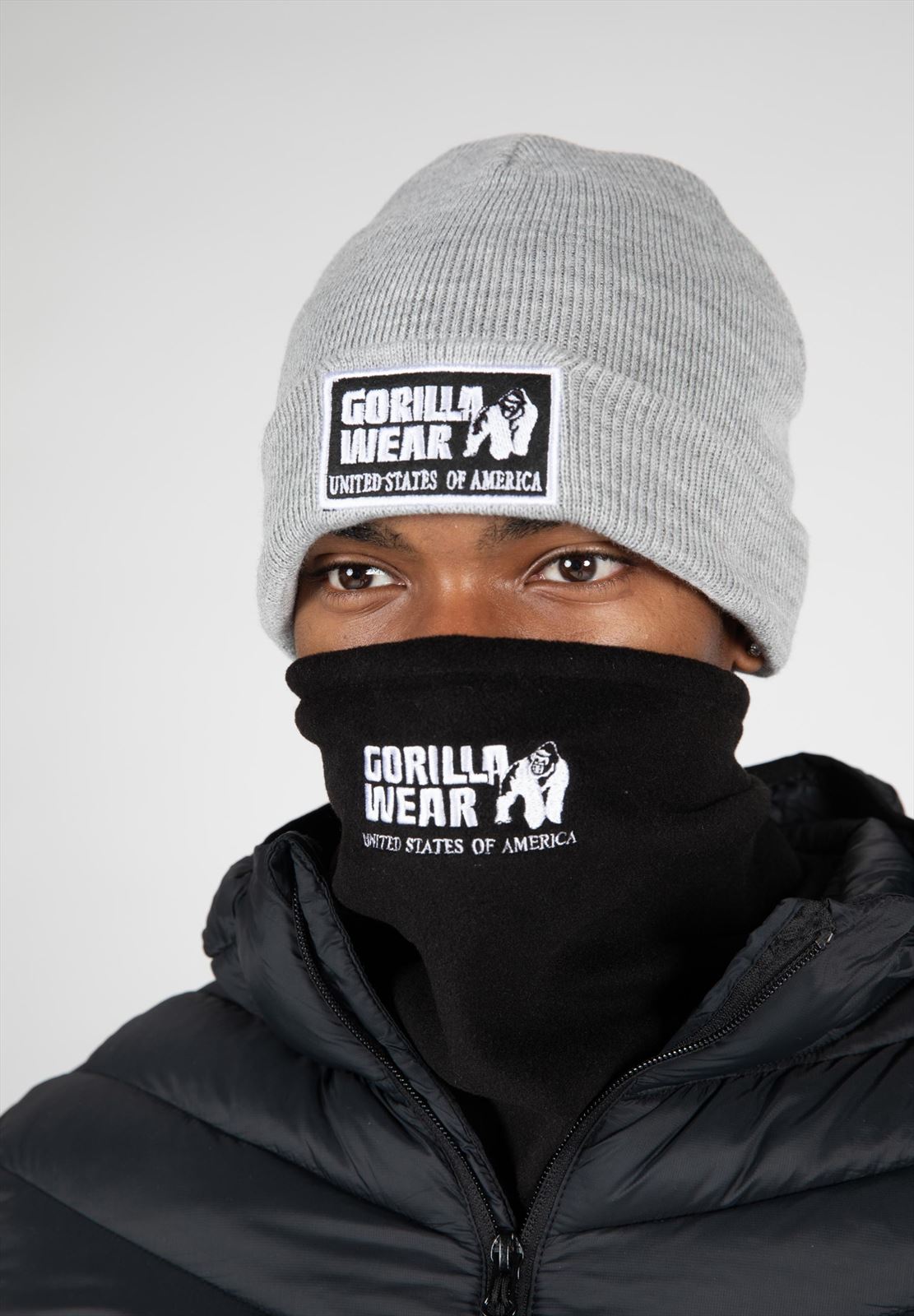 Gorilla Wear Wyoming Nekwarmer - Zwart - Hoofdafbeelding