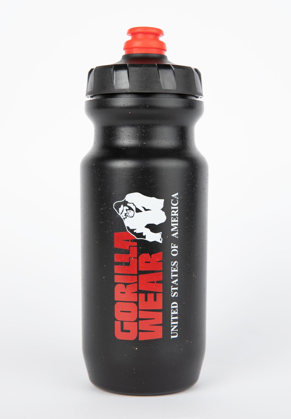 Gorilla Wear Sustainable Grip Bidon - 500 ml - Zwart - Hoofdafbeelding