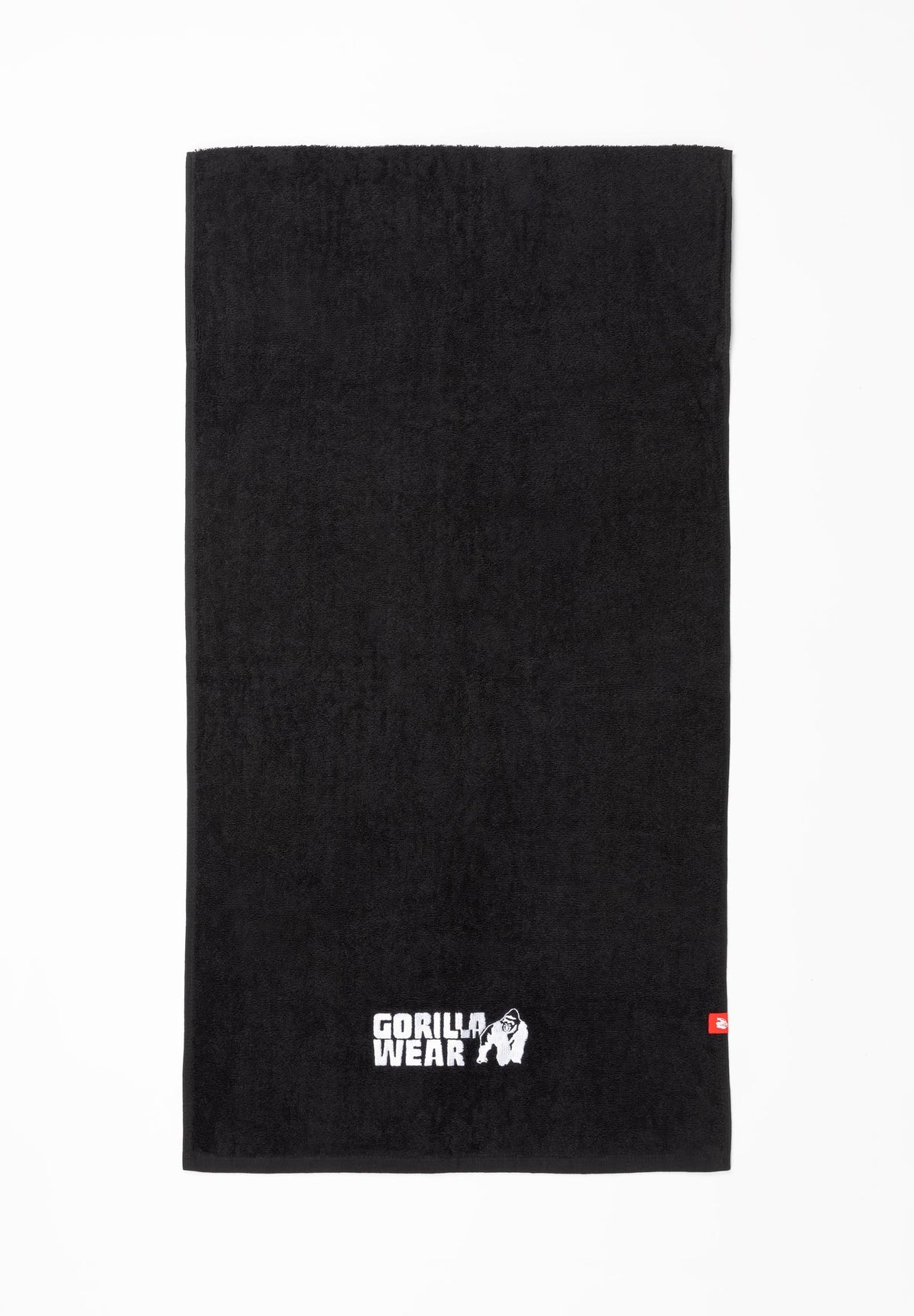 Gorilla Wear Zip Pocket Handdoek - Zwart - Hoofdafbeelding