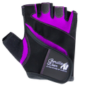 Gorilla Wear Womens Fitness Gloves - Fitness Handschoenen - Zwart/Paars - Hoofdafbeelding