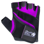 Gorilla Wear Womens Fitness Gloves - Fitness Handschoenen - Zwart/Paars - Hoofdafbeelding