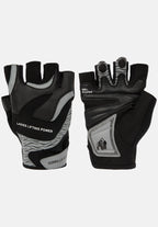 Gorilla Wear Dames Fitness Handschoenen 2.0 - Zwart/Grijs - Hoofdafbeelding