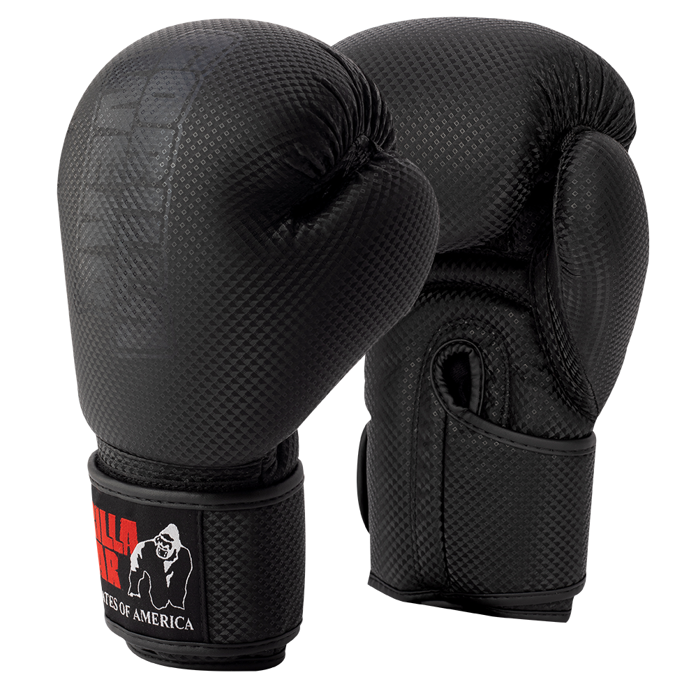 Gorilla Wear Montello Bokshandschoenen - Zwart - Hoofdafbeelding