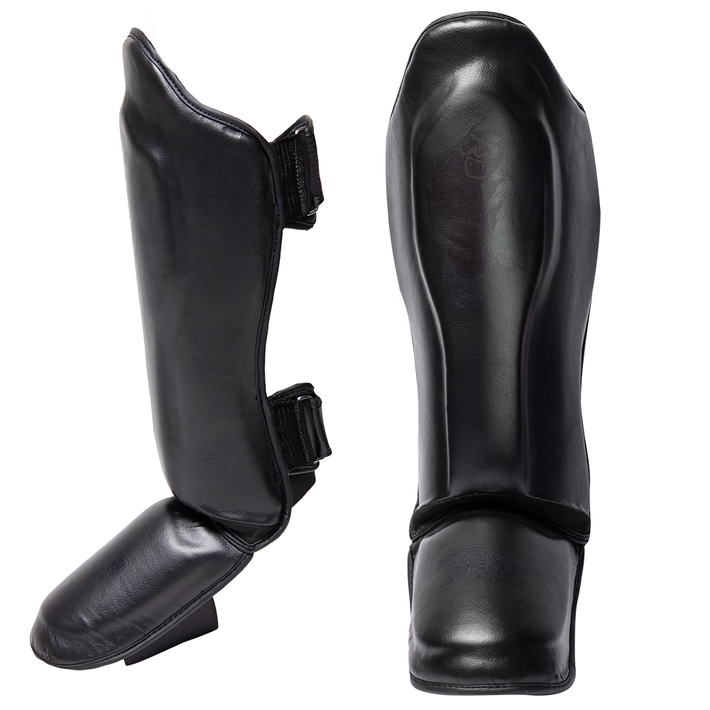 Gorilla Wear Mosby Scheenbeschermers - Zwart - Hoofdafbeelding