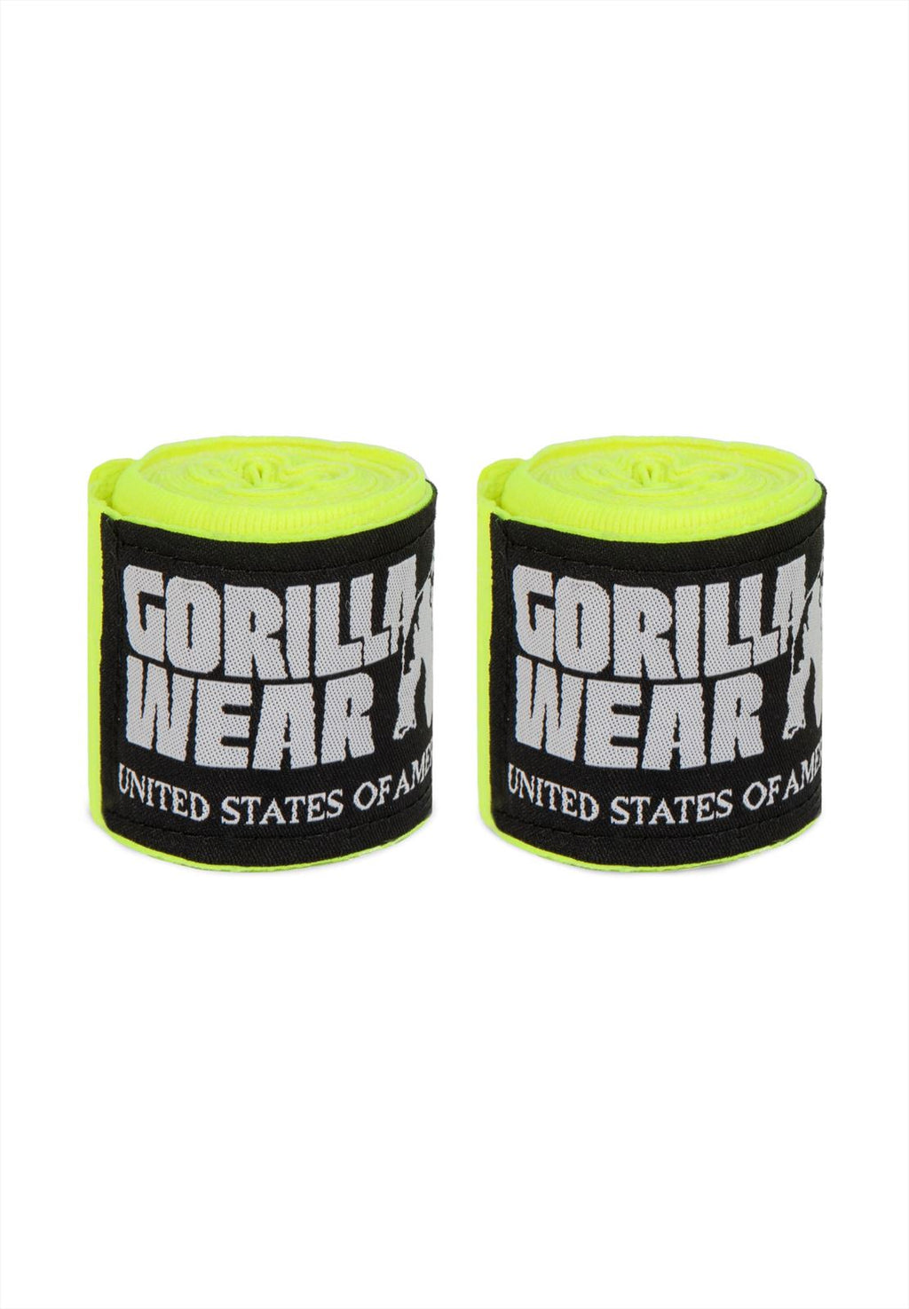 Gorilla Wear Boxing Hand Wraps - Boksbandages - Geel - Hoofdafbeelding