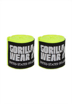 Gorilla Wear Boxing Hand Wraps - Boksbandages - Geel - Hoofdafbeelding
