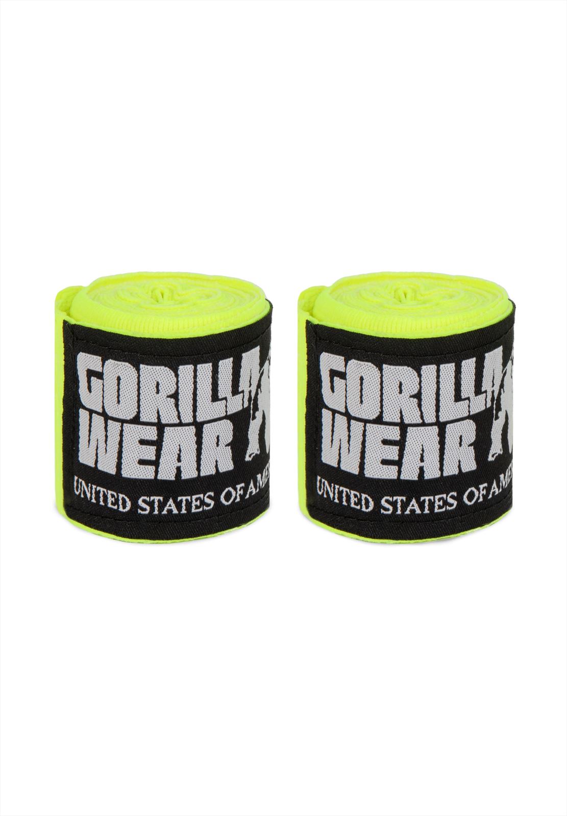 Gorilla Wear Boxing Hand Wraps - Boksbandages - Geel - Hoofdafbeelding