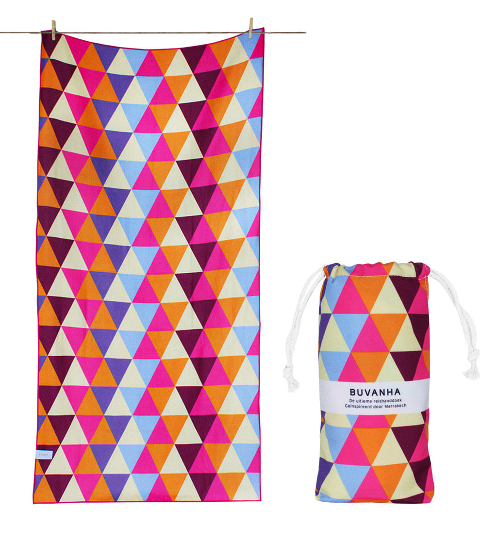 Buvanha Reishanddoek Marrakech - 160 x 80 cm - Hoofdafbeelding