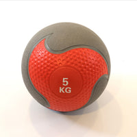 Muscle Power Rubber Medicijnbal - 5 kg - Hoofdafbeelding