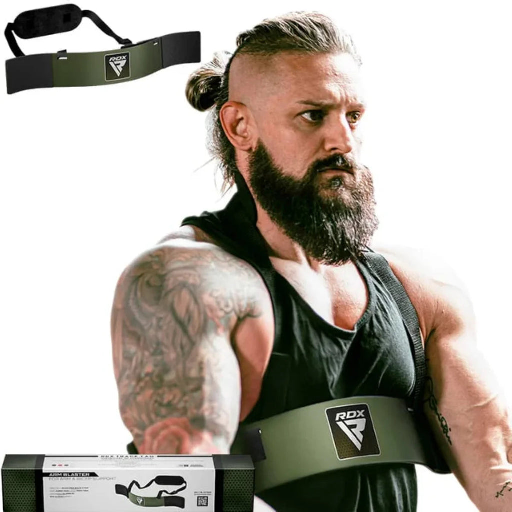 RDX Sports T2 Arm Blaster - Bicep Trainer - Groen - Hoofdafbeelding