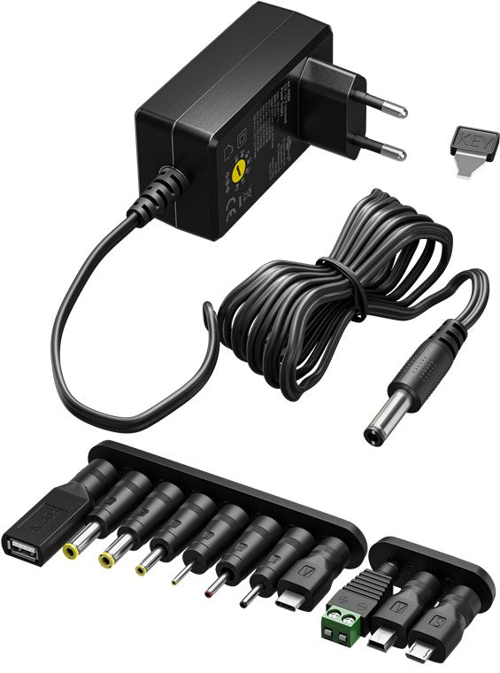 Goobay EcoFriendly Universele Adapter 2250 MA - Productafbeelding