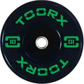 Toorx Fitness Bumper Plate - Professional Olympische Halterschijf - 10 kg - Hoofdafbeelding