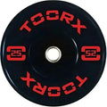 Toorx Fitness Bumper Plate - Professional Olympische Halterschijf - 25 kg - Hoofdafbeelding
