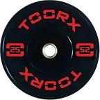 Toorx Fitness Bumper Plate - Professional Olympische Halterschijf - 25 kg - Hoofdafbeelding