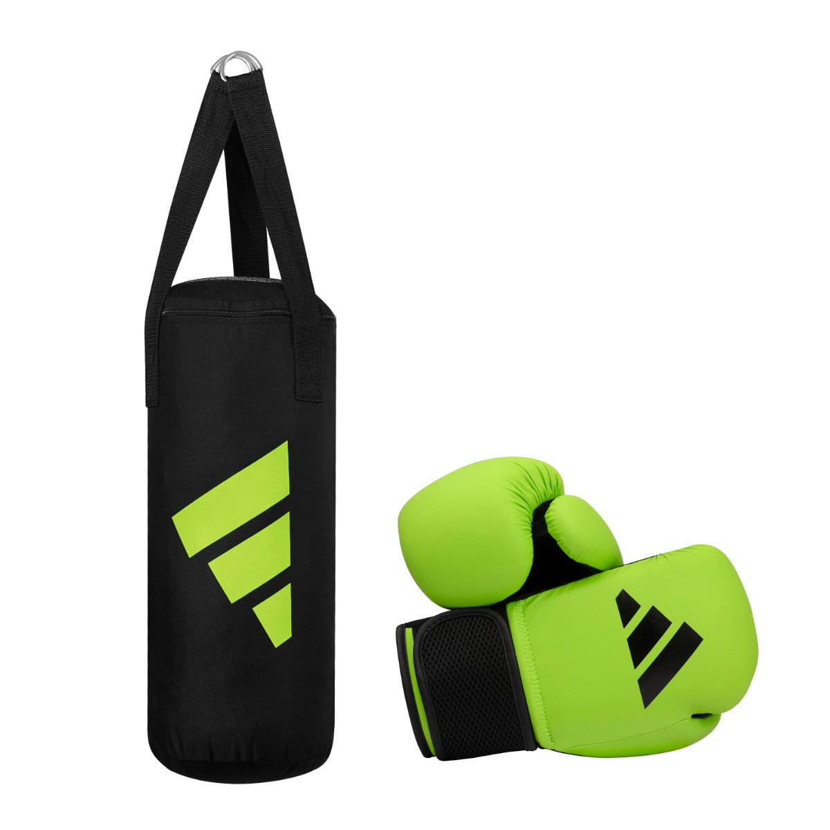 Adidas Junior Boxing Set - Groen/Zwart - 8 oz - Hoofdafbeelding