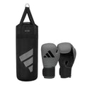 Adidas Junior Boxing Set - Grijs/Zwart - 10 oz - Hoofdafbeelding