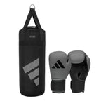 Adidas Junior Boxing Set - Grijs/Zwart - 10 oz - Hoofdafbeelding
