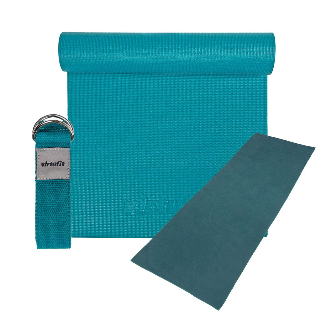 VirtuFit Premium Yoga Kit - 3-Delig - Ocean Green - Hoofdafbeelding