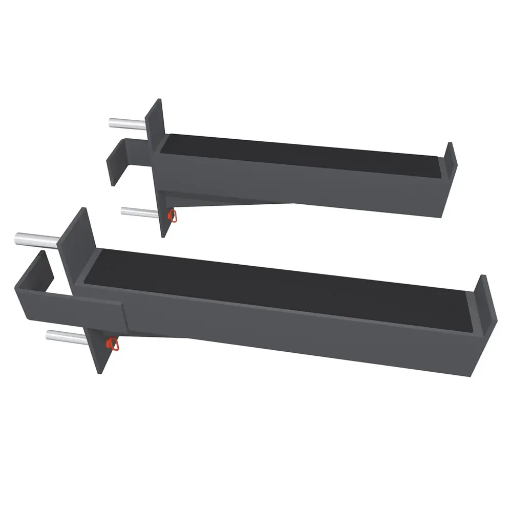 Toorx Professional Safety Spotter Arms voor LDX-5000 Wallbar - Productafbeelding
