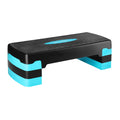HMS Fitness Aerobic Step - Zwart/Blauw - Hoofdafbeelding