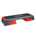HMS Fitness Premium Aerobic Step - Zwart/Rood - Hoofdafbeelding
