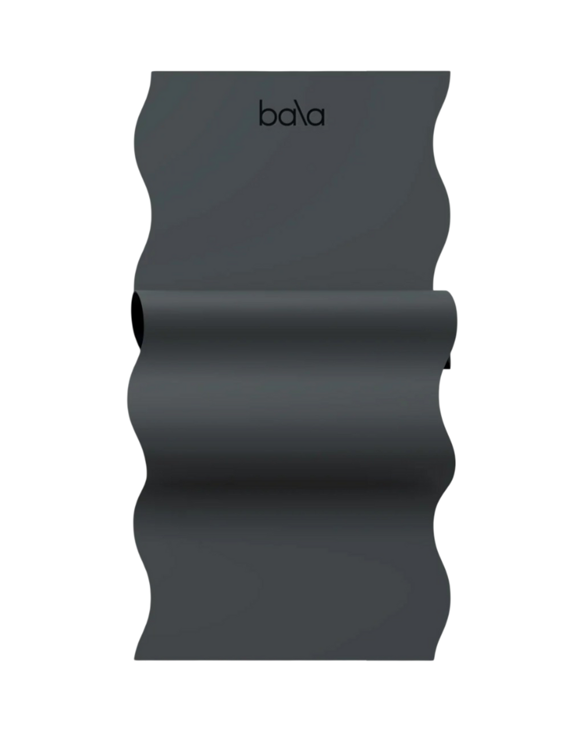 Bala The Wavy Mat - Yogamat - Charcoal/Grijs - Hoofdafbeelding