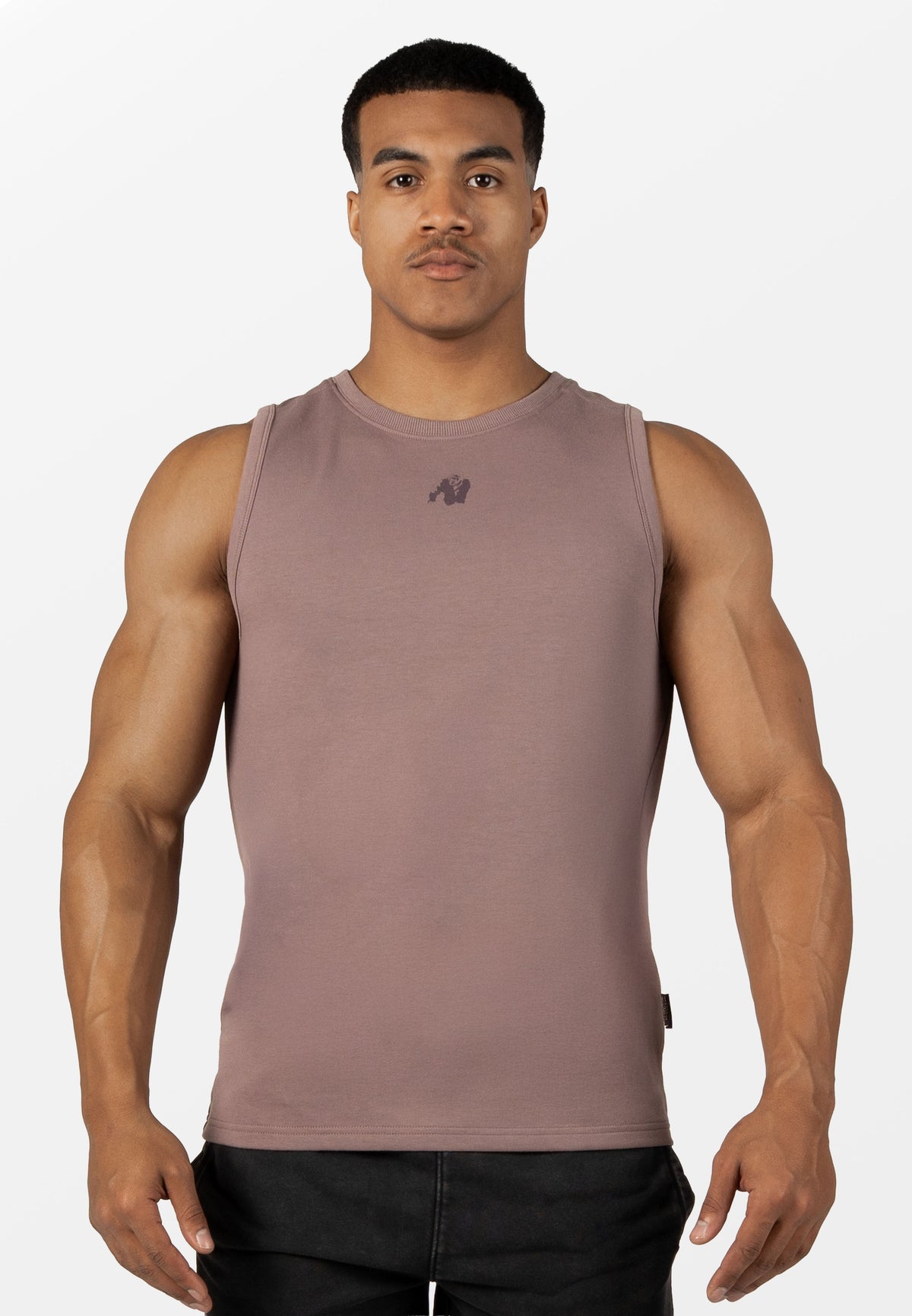 Gorilla Wear Belfort Tank Top - Taupe - Hoofdafbeelding