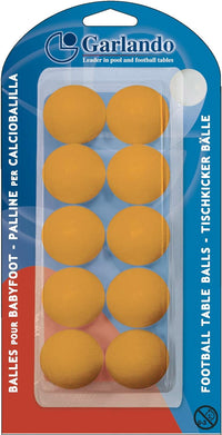 Garlando Tafelvoetbal Balletjes - Oranje - 10 Stuks - Productafbeelding