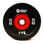 Muscle Power Bumper Plate Pro - Olympische Halterschijf 50 mm - 25 kg - Hoofdafbeelding