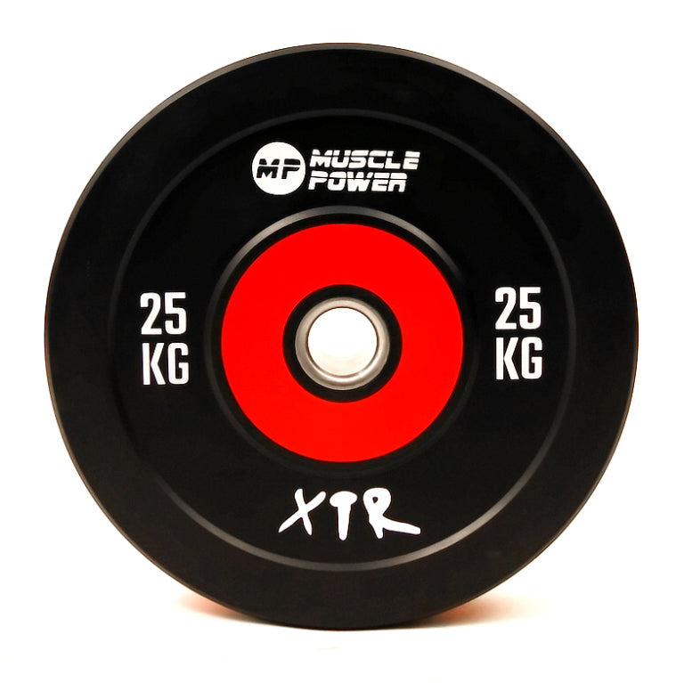 Muscle Power Bumper Plate Pro - Olympische Halterschijf 50 mm - 25 kg - Hoofdafbeelding