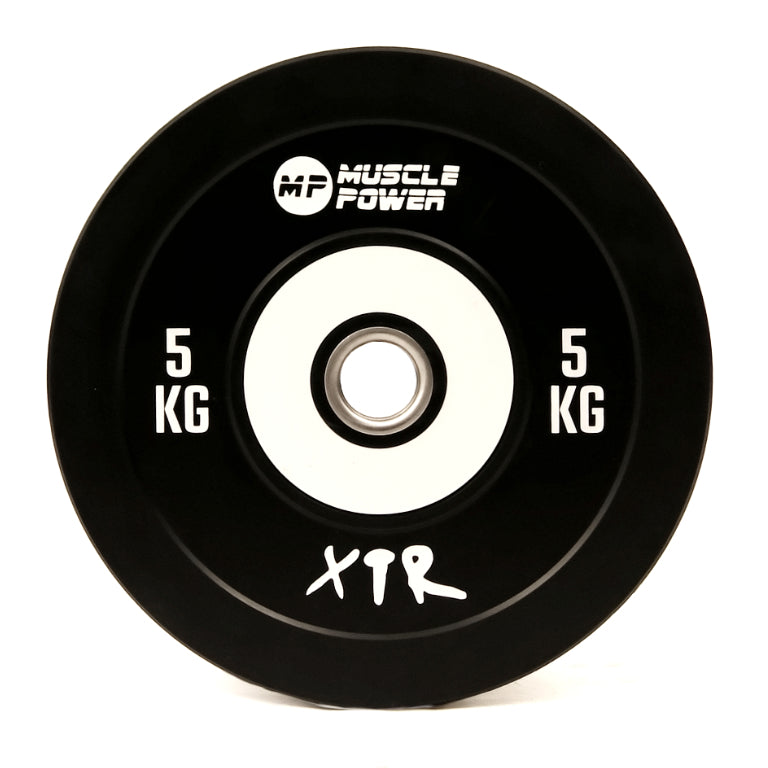 Muscle Power Bumper Plate Pro - Olympische Halterschijf 50 mm - 5 kg - Hoofdafbeelding