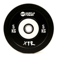 Muscle Power Bumper Plate Pro - Olympische Halterschijf 50 mm - 5 kg - Hoofdafbeelding